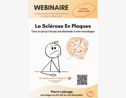 webinaire sclérose en plaques, Pierre Labauge CHU Montpellier