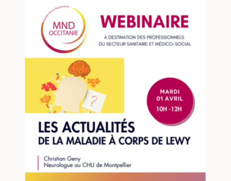 formation maladie corps de Lewy webinaire