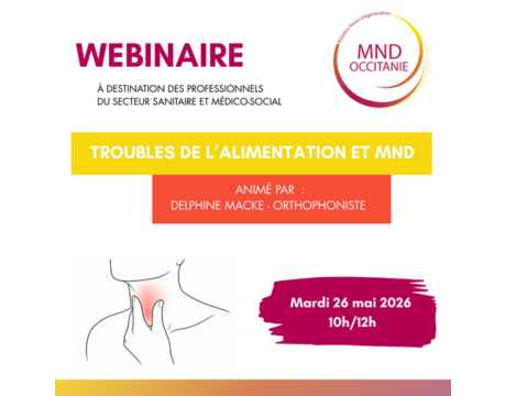 webinaire, trouble de l'alimentation, MND 