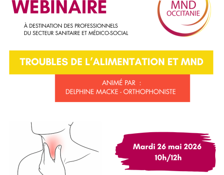 troubles de l'alimentation, MND, orthophoniste